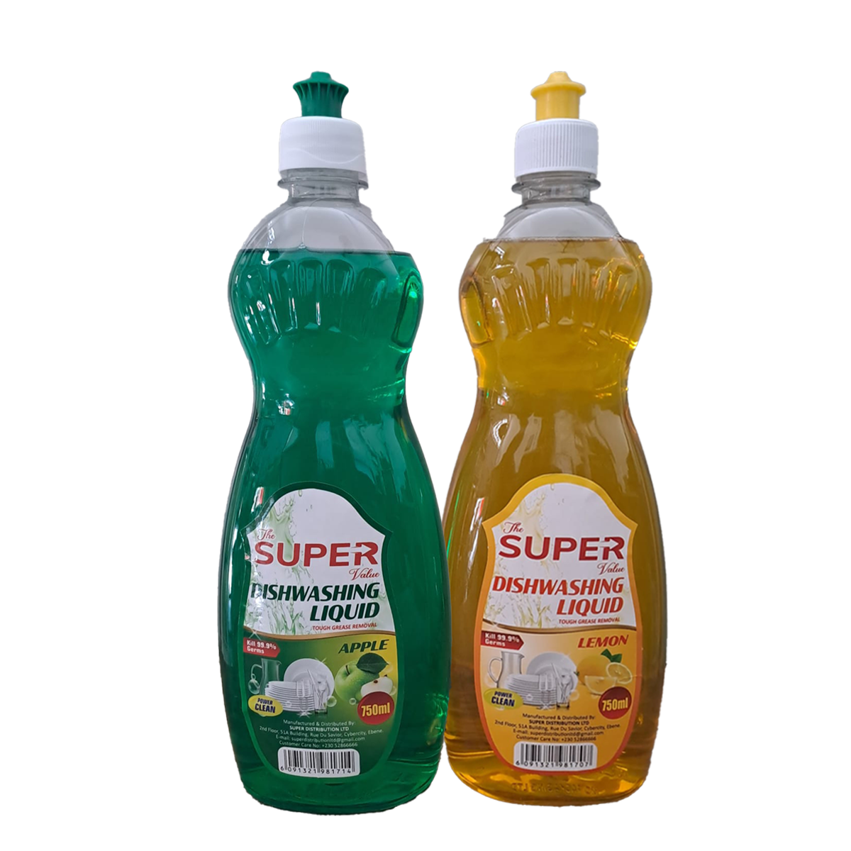 The Super Value Dish Washing Apple & Lemon